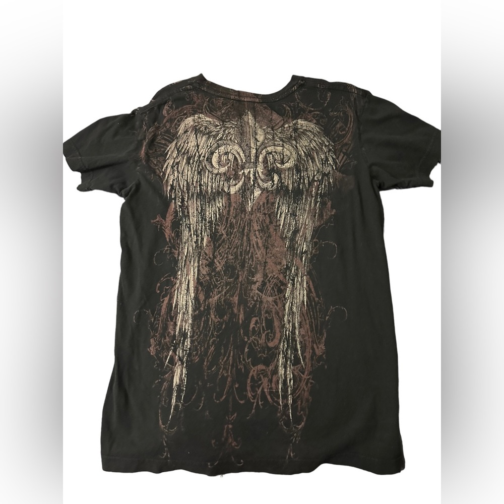 Archaic angel wing tee